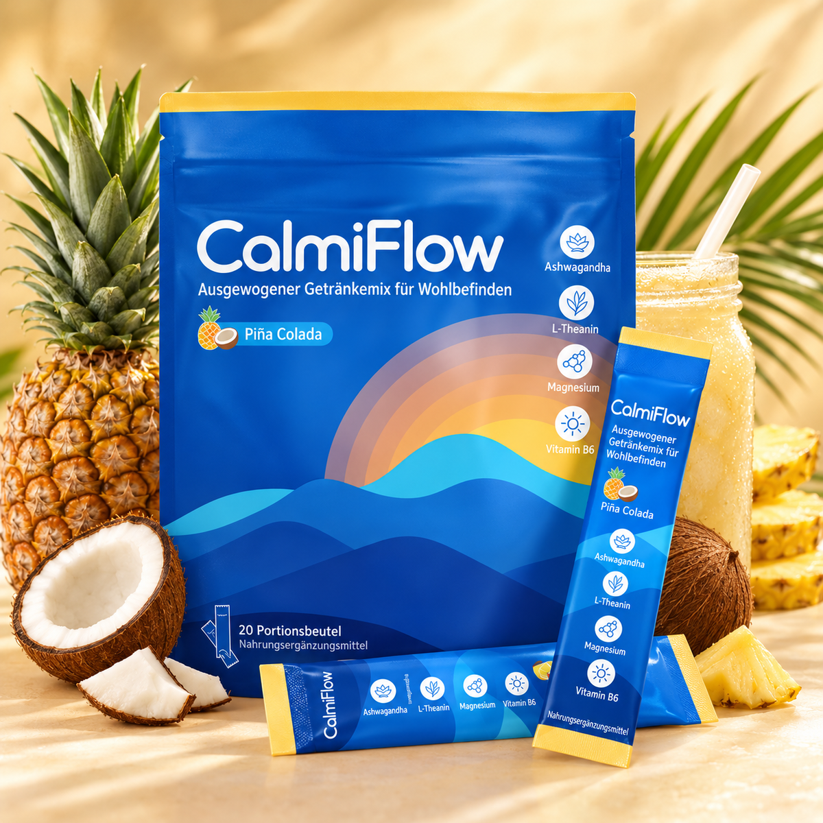 CalmiFlow – Getränkemix für Wohlbefinden